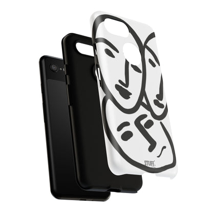 Les Trois Visages | Coque résistante double protection — inspiration Matisse