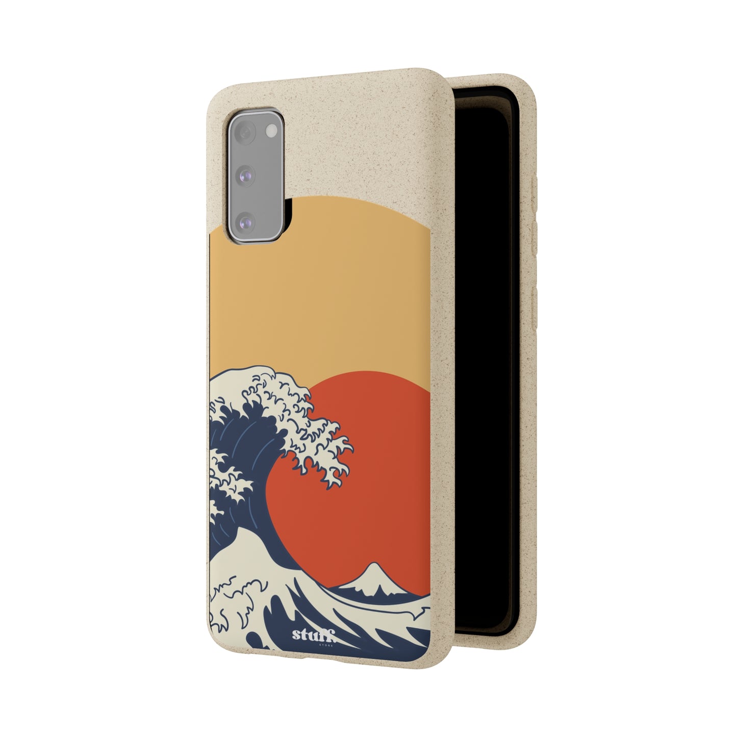 La Grande Vague | biodegradable shell in bamboo and bioplastic - inspired by Japanese art