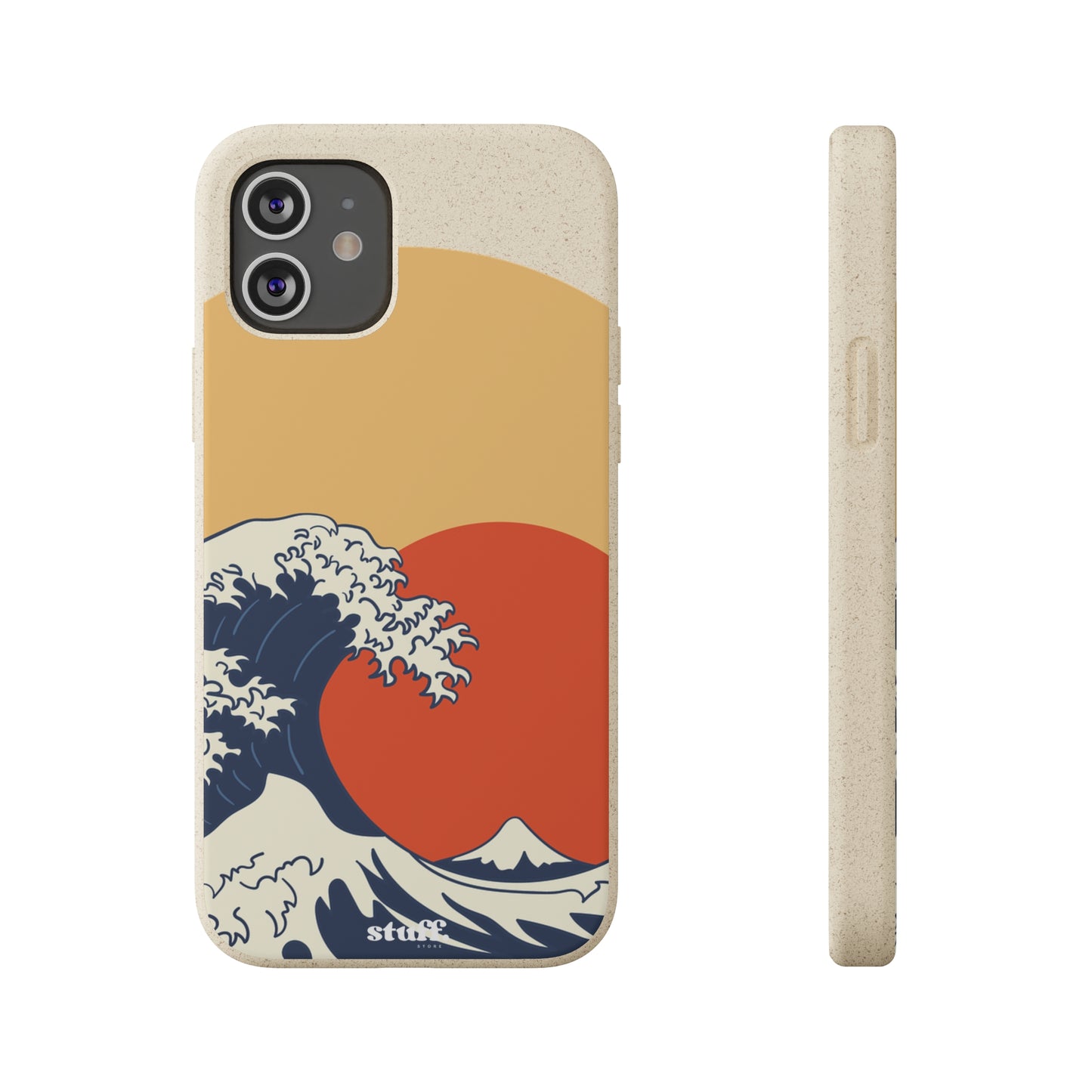 La Grande Vague | biodegradable shell in bamboo and bioplastic - inspired by Japanese art