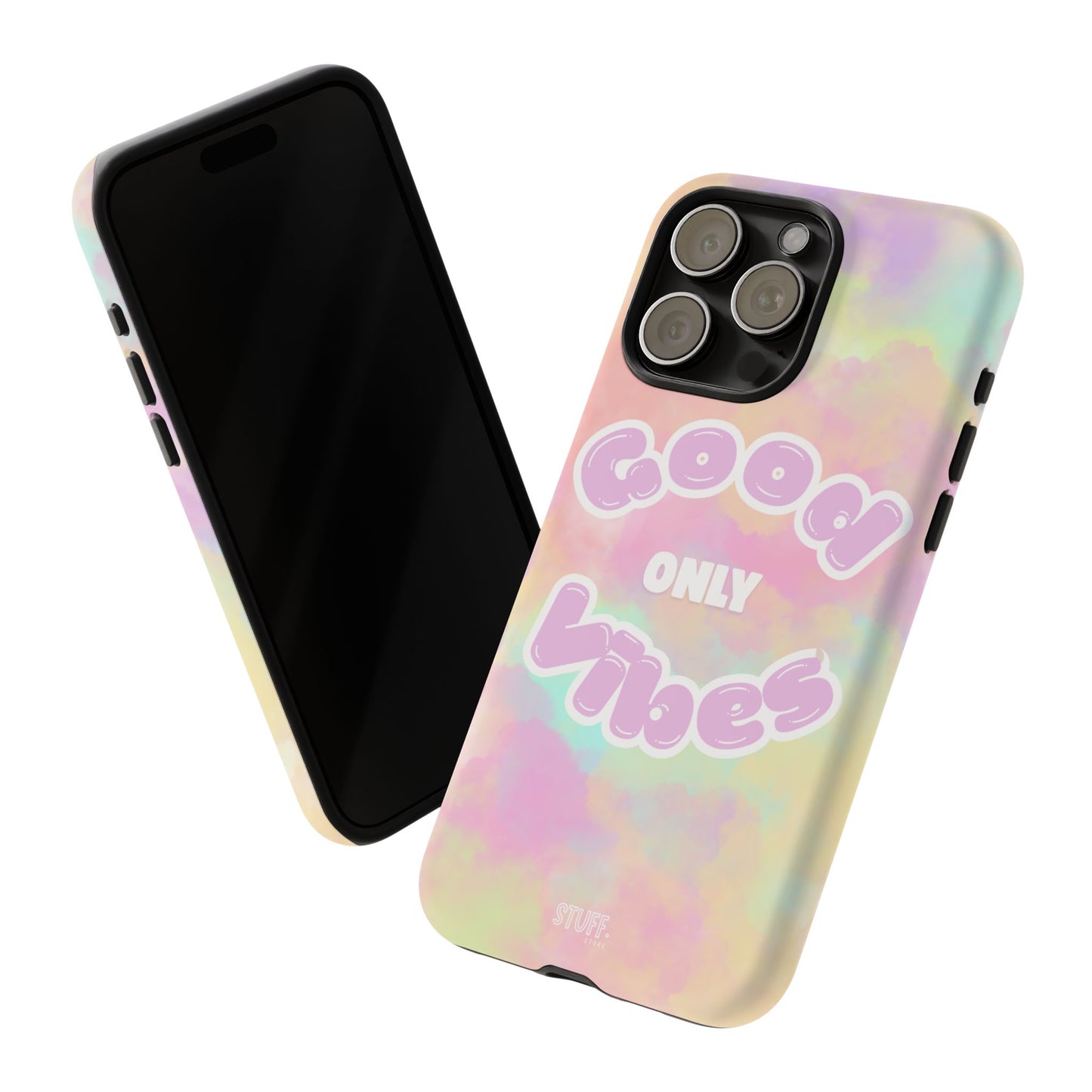 Good Vibes Only Case | Coque résistante double protection avec Design Aesthetic