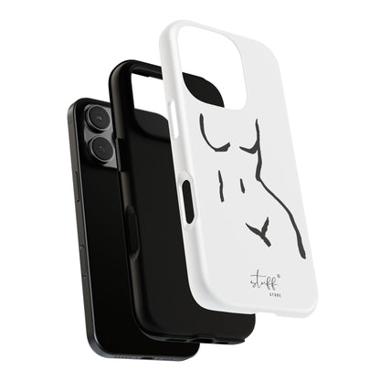 The Curve Case | Resistant double protection shell with Minimalist Design by Women