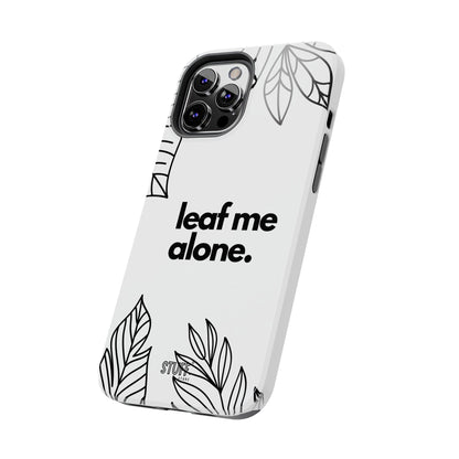 Leaf Me Case | Coque résistante double protection avec design minimaliste