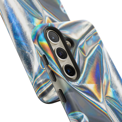 Metallic Case | Coque résistante double protection anti-choc - Effet Métallique