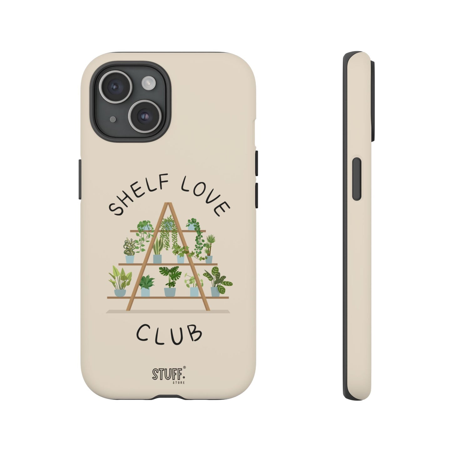 Shelf Love Club – Coque résistante à double protection | Parfaite pour les amoureux des plantes