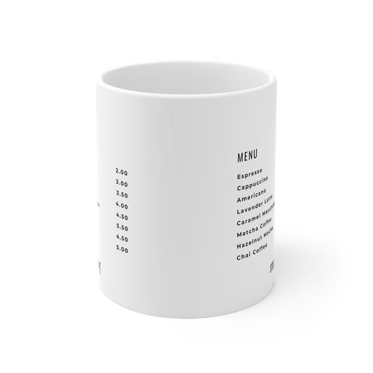 Menu Cup | Mug en céramique 330ml / 440ml