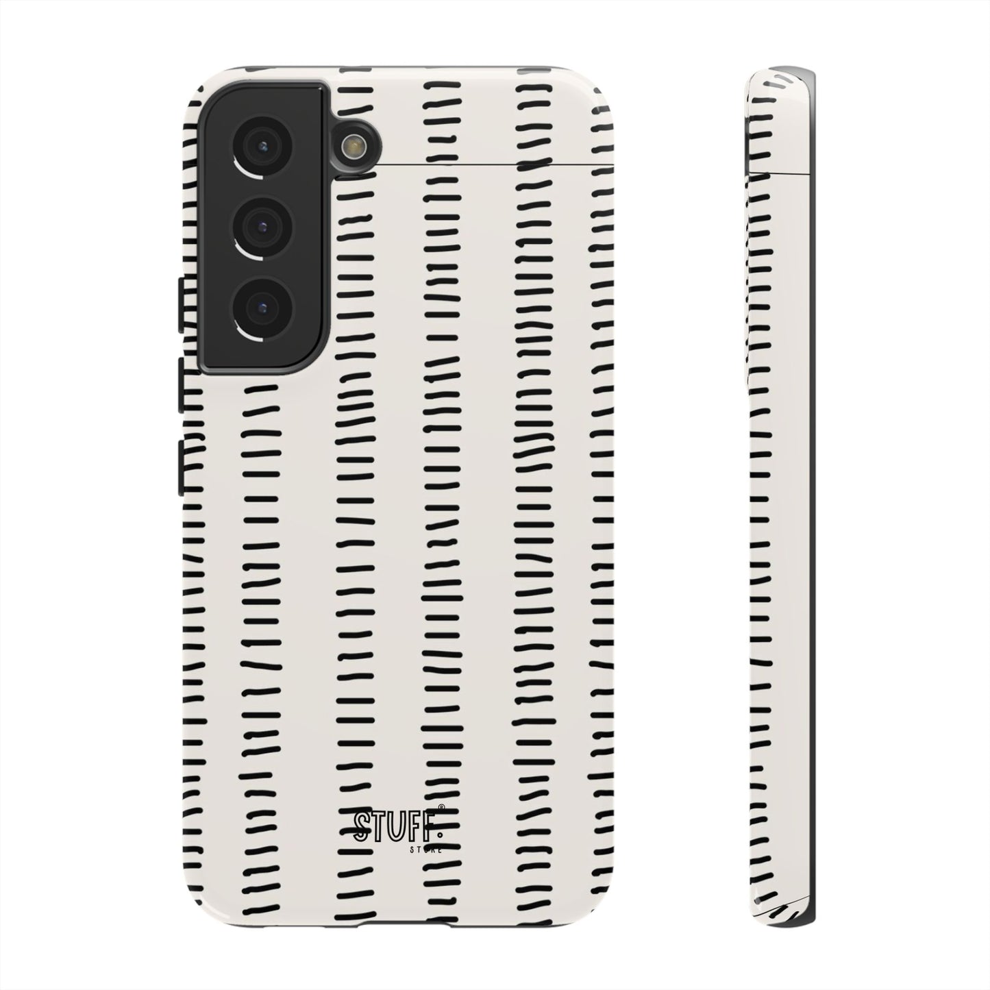 Striped Case | Coque résistante double protection antichoc - Design Minimaliste