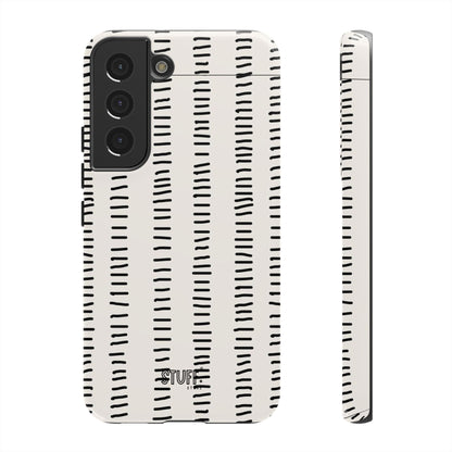 Striped Case | Coque résistante double protection antichoc - Design Minimaliste