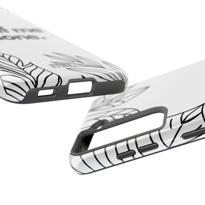 Leaf Me Case | Coque résistante double protection avec design minimaliste