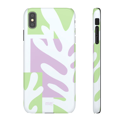 Natura Case | Coque snap légère et résistante avec Design Floral inspiration Matisse