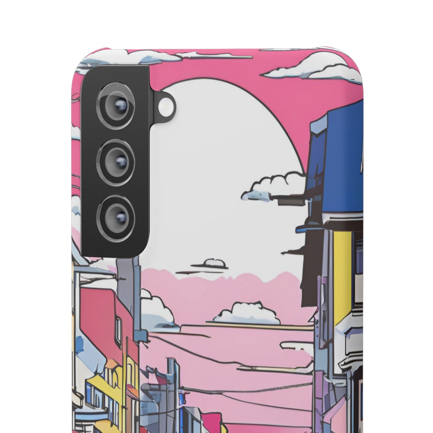 Pop Art Sunset | Coque snap légère et résistante inspiration Lichtenstein