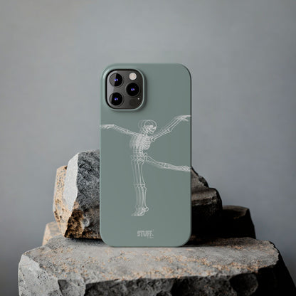 Bone-a-Rina | Coque slim durable et anti-chocs avec Design de Squelette Ballerine