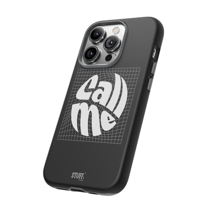 Call Me Case | Coque résistante double protection - Noir Effet Mat