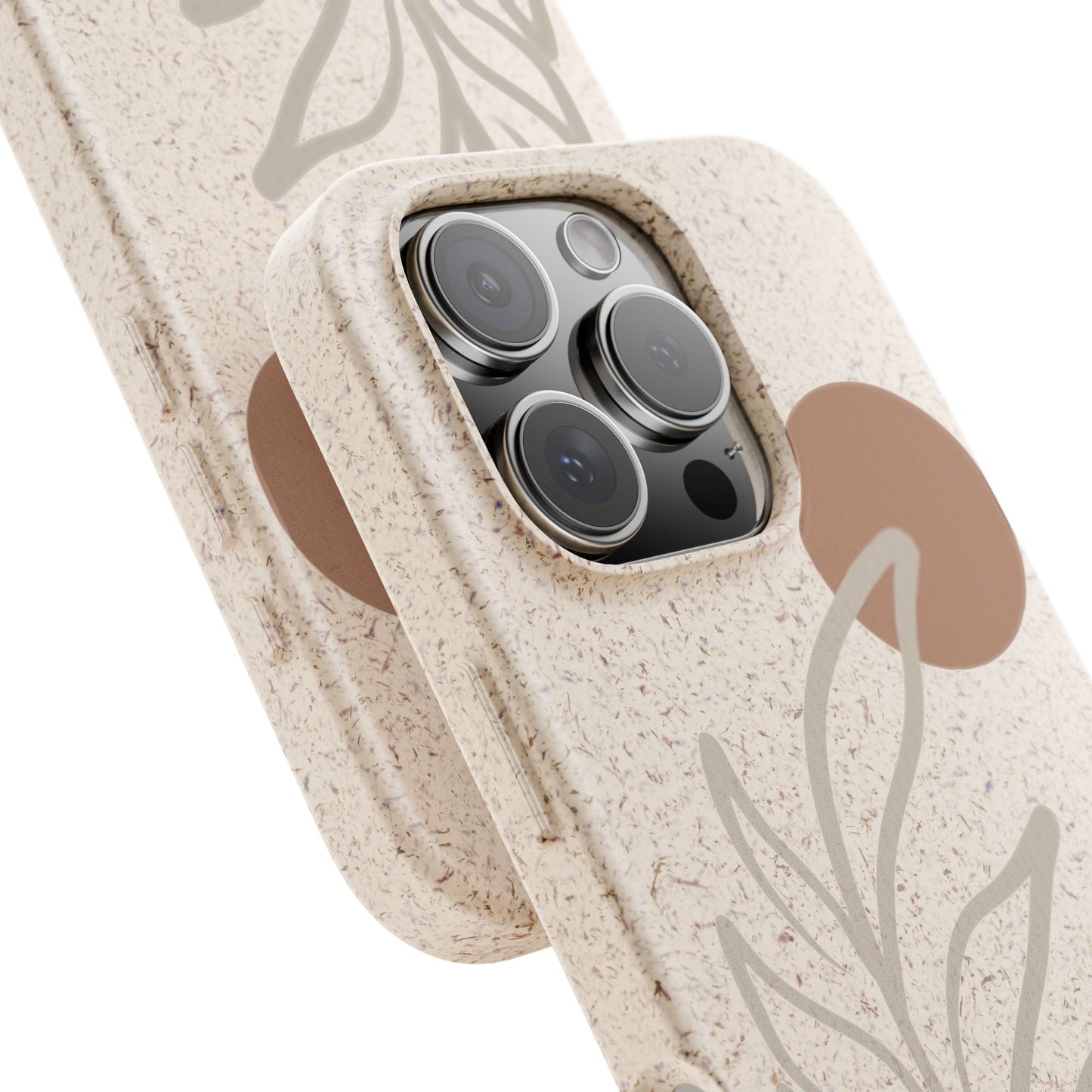 Boho Sunset | Eco-Friendly hull in Bamboo and Bioplastic with Bohemian Design - Gift wrapping available