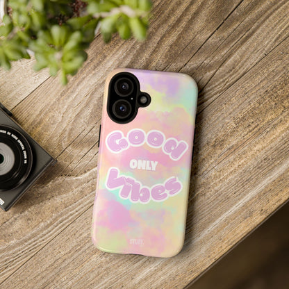 Good Vibes Only Case | Coque résistante double protection avec Design Aesthetic