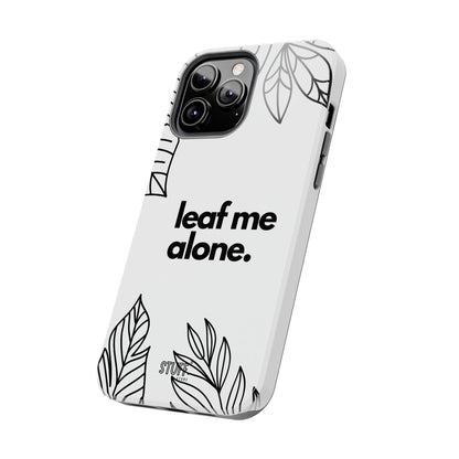 Leaf Me Case | Coque résistante double protection avec design minimaliste