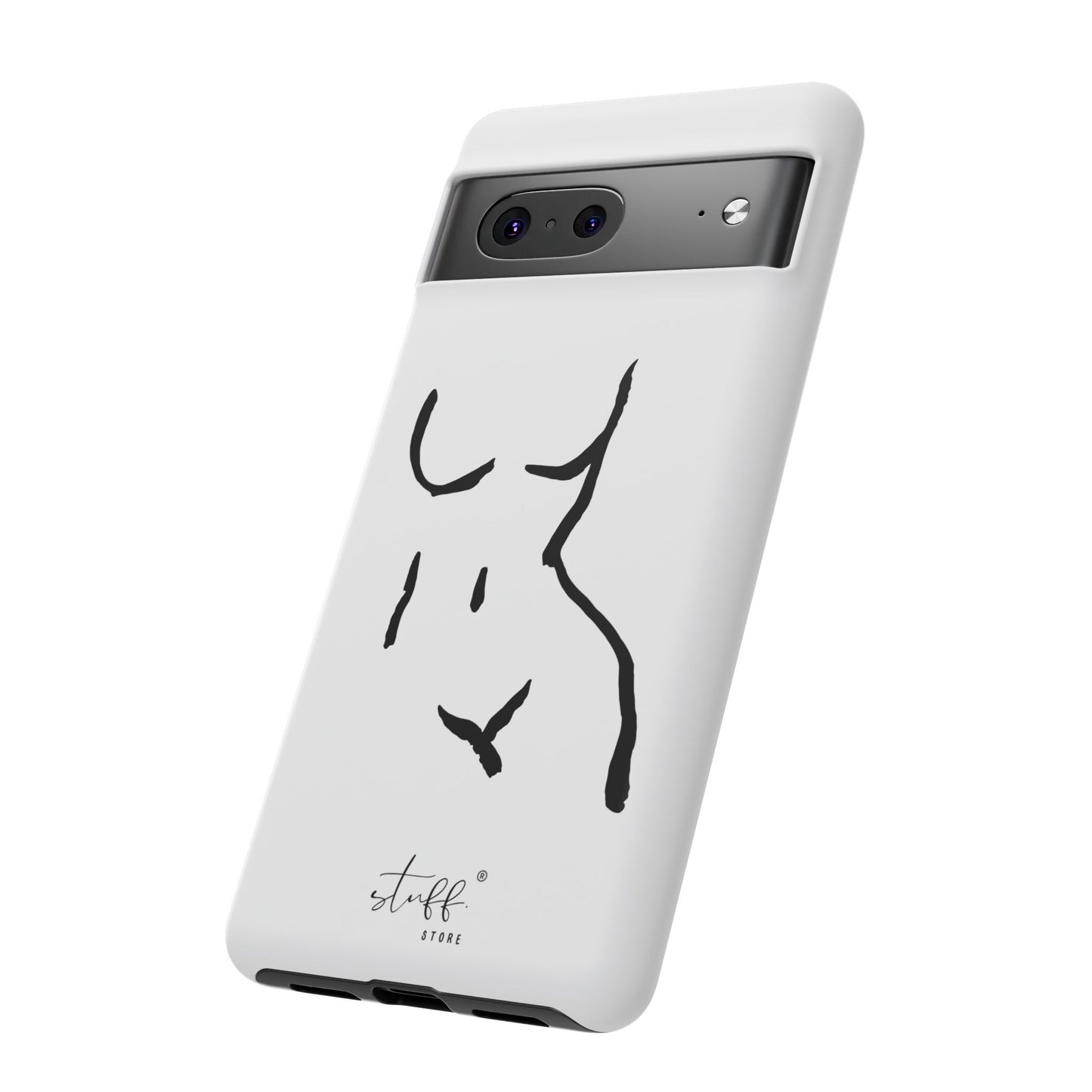 The Curve Case | Resistant double protection shell with Minimalist Design by Women