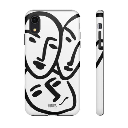 Les Trois Visages | Coque résistante double protection — inspiration Matisse
