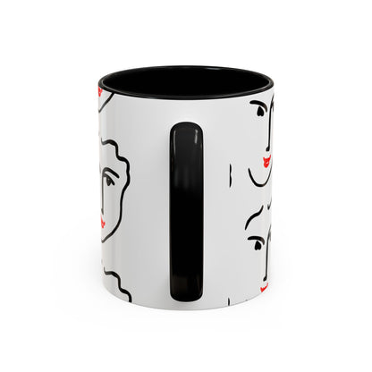 Nadia Cup | Mug bicolore inspiration Matisse – 330ml