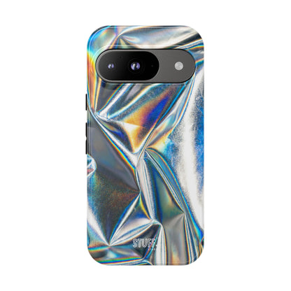 Metallic Case | Coque résistante double protection anti-choc - Effet Métallique