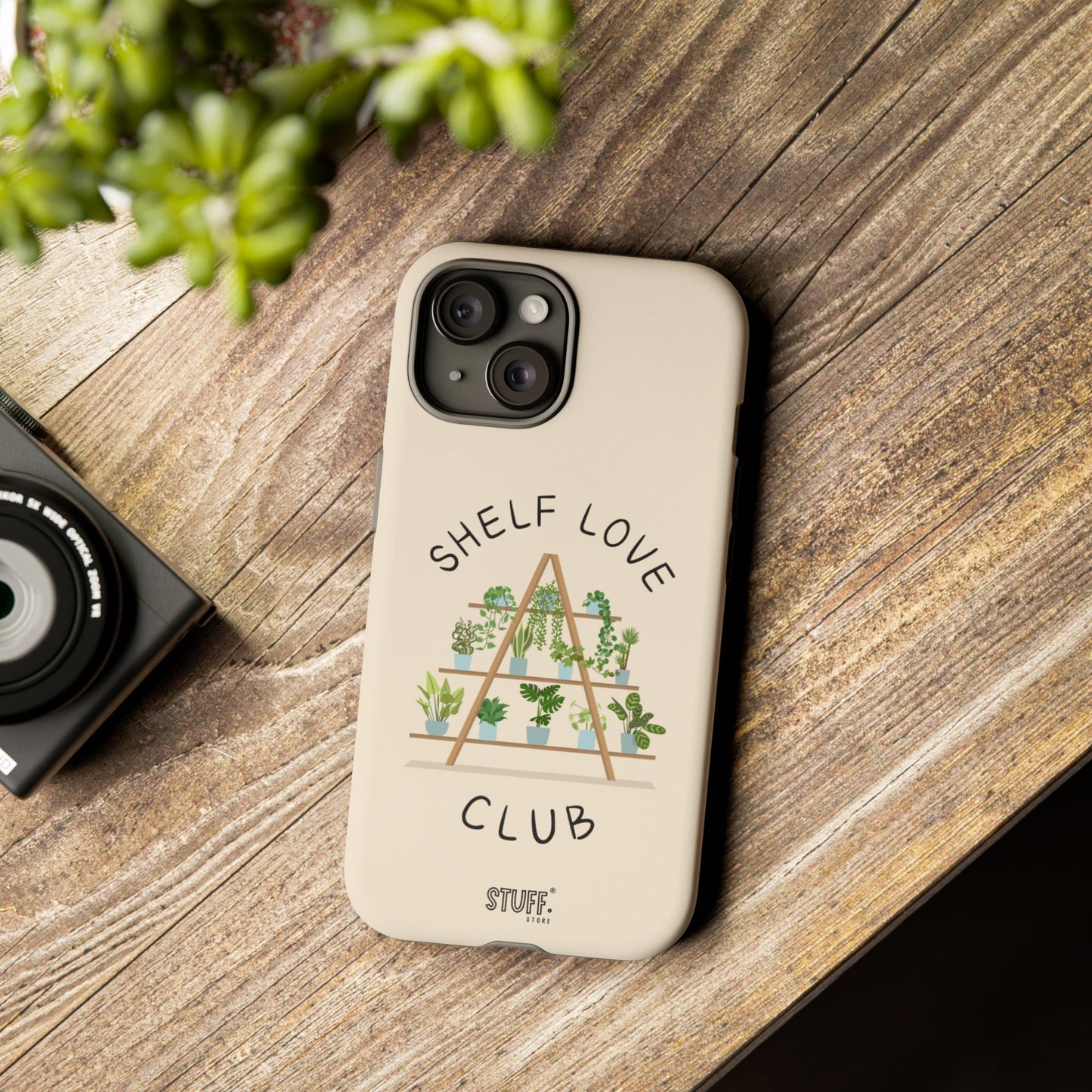 Shelf Love Club – Coque résistante à double protection | Parfaite pour les amoureux des plantes