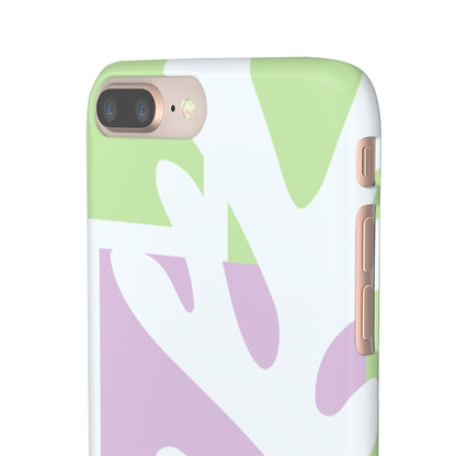 Natura Case | Coque snap légère et résistante avec Design Floral inspiration Matisse