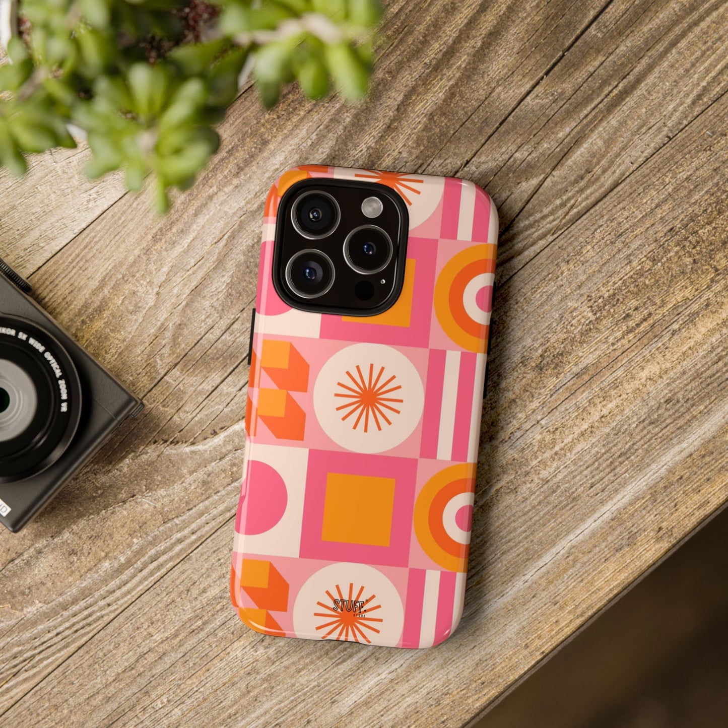 Stella Case | Coque résistante double protection avec Design coloré Rétro