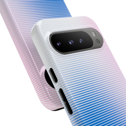 Gradient Case | Coque résistante double protection anti-choc - Dégradé Bleu & Rose