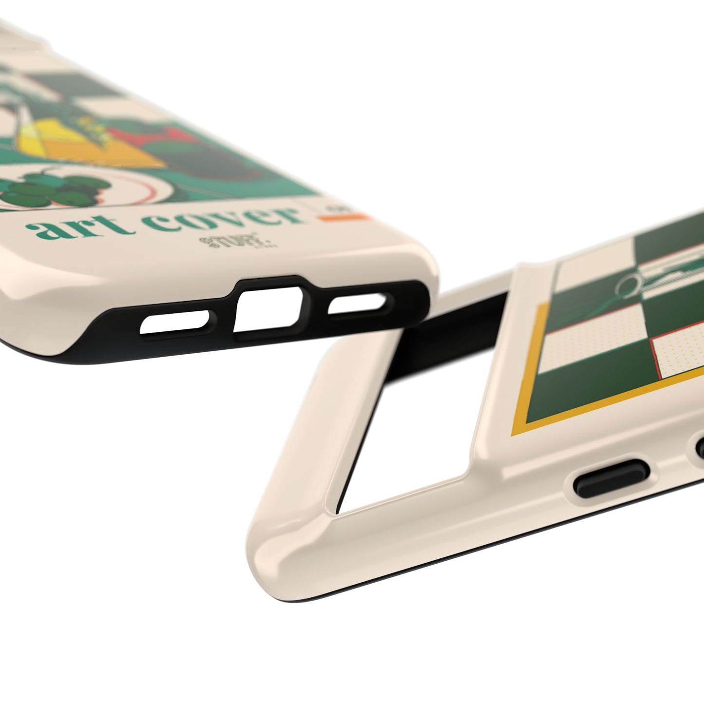 Olio d'Amore Case | Coque résistante double protection avec Design artistique Rétro