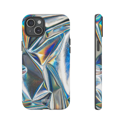 Metallic Case | Coque résistante double protection anti-choc - Effet Métallique