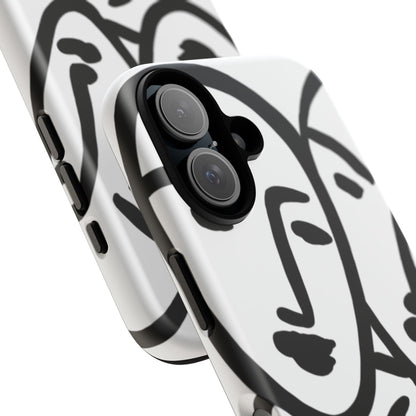 Les Trois Visages | Coque résistante double protection — inspiration Matisse