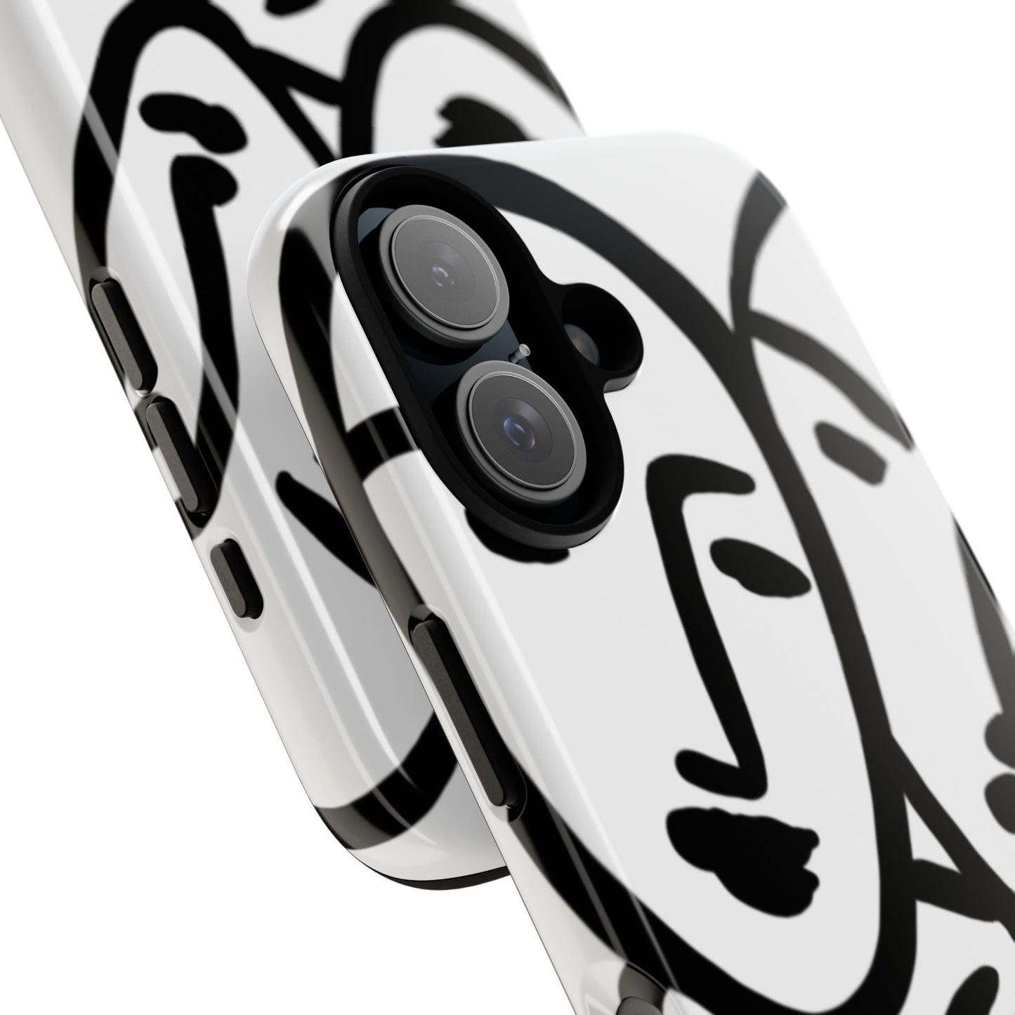 Les Trois Visages | Coque résistante double protection — inspiration Matisse