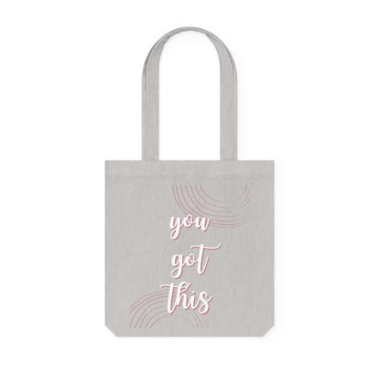 Tote Bag "You Got This" |  Sac cabas écoresponsable - Matériaux 100 % naturels et recyclés