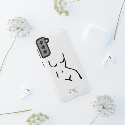 The Curve Case | Resistant double protection shell with Minimalist Design by Women