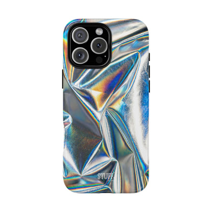 Metallic Case | Coque résistante double protection anti-choc - Effet Métallique