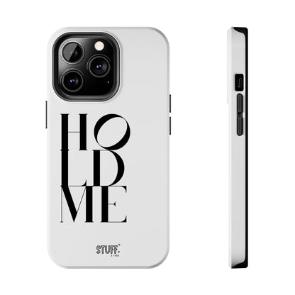 Hold Me | Coque résistante et durable avec Design épuré Monochrome