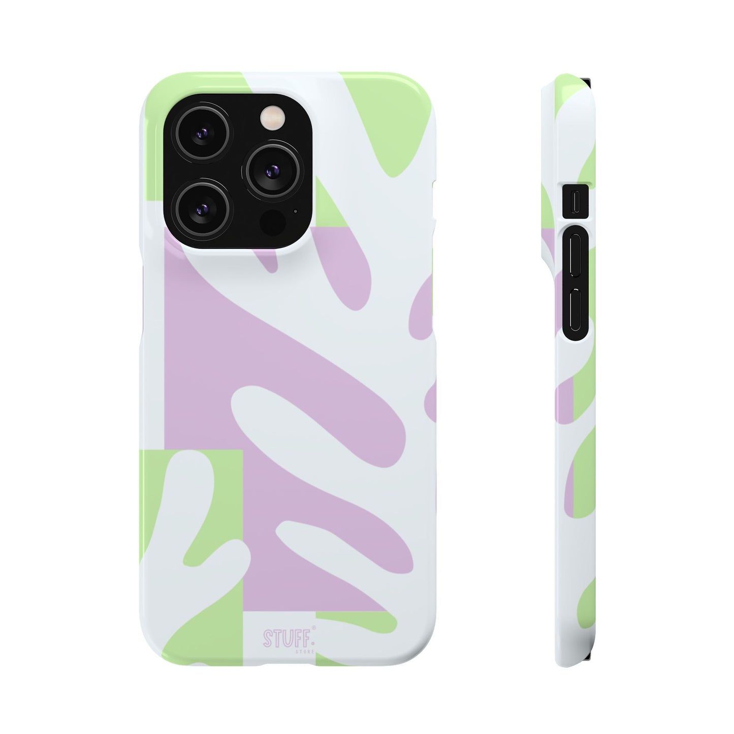 Natura Case | Coque snap légère et résistante avec Design Floral inspiration Matisse