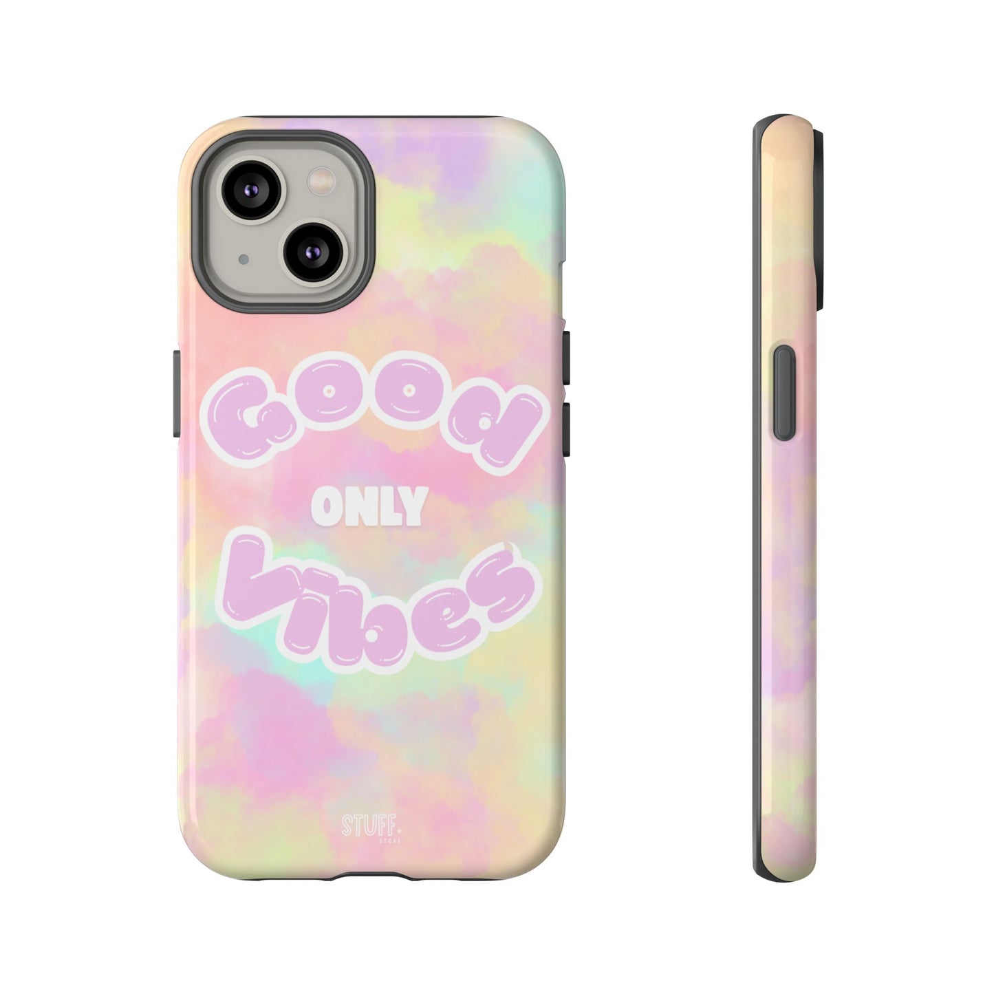 Good Vibes Only Case | Coque résistante double protection avec Design Aesthetic