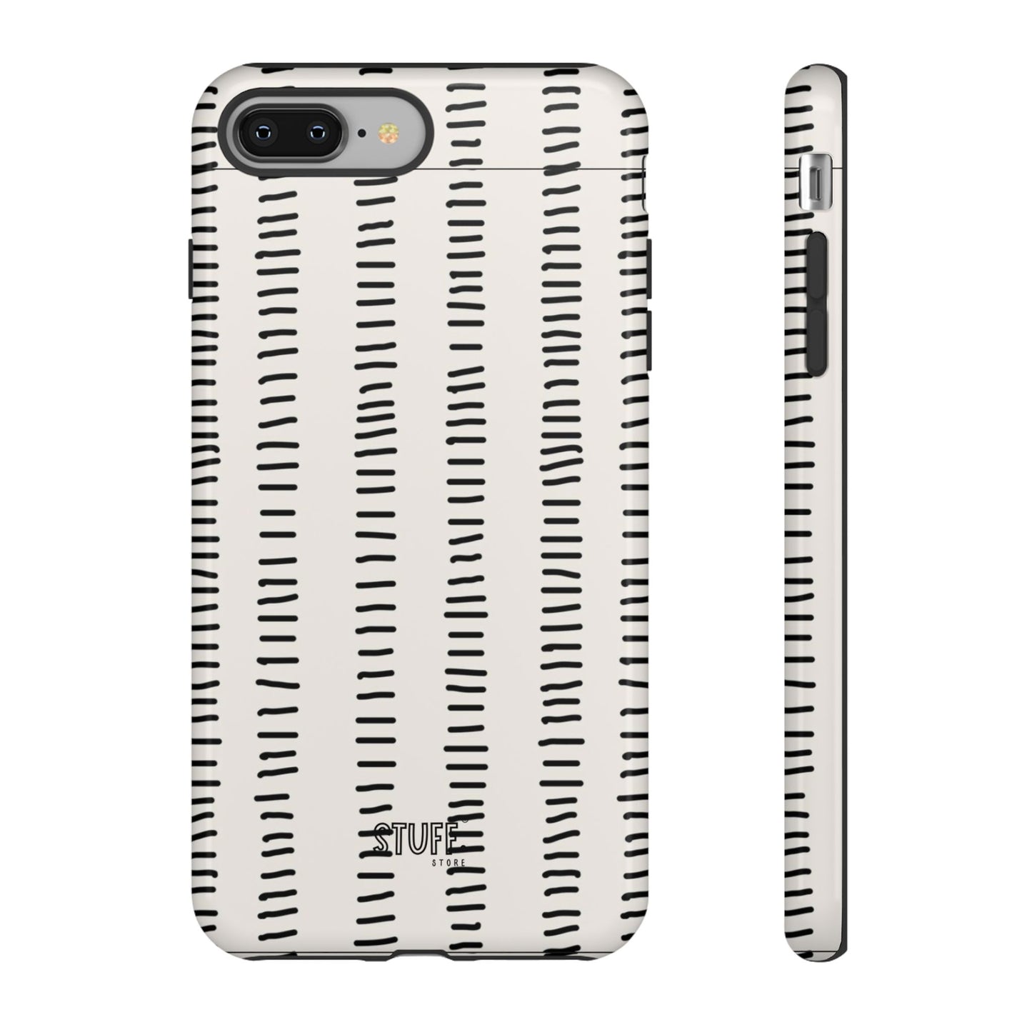 Striped Case | Coque résistante double protection antichoc - Design Minimaliste