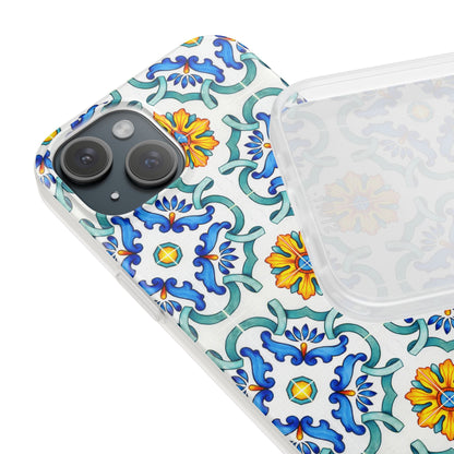 Mediterranea Case | Coque flexible et légère — Motif mosaïque méditerrannéen