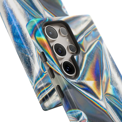Metallic Case | Coque résistante double protection anti-choc - Effet Métallique