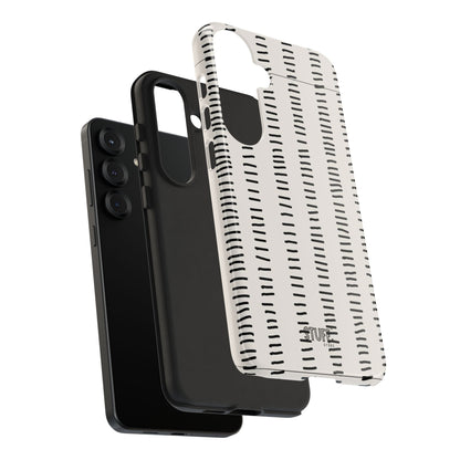 Striped Case | Coque résistante double protection antichoc - Design Minimaliste