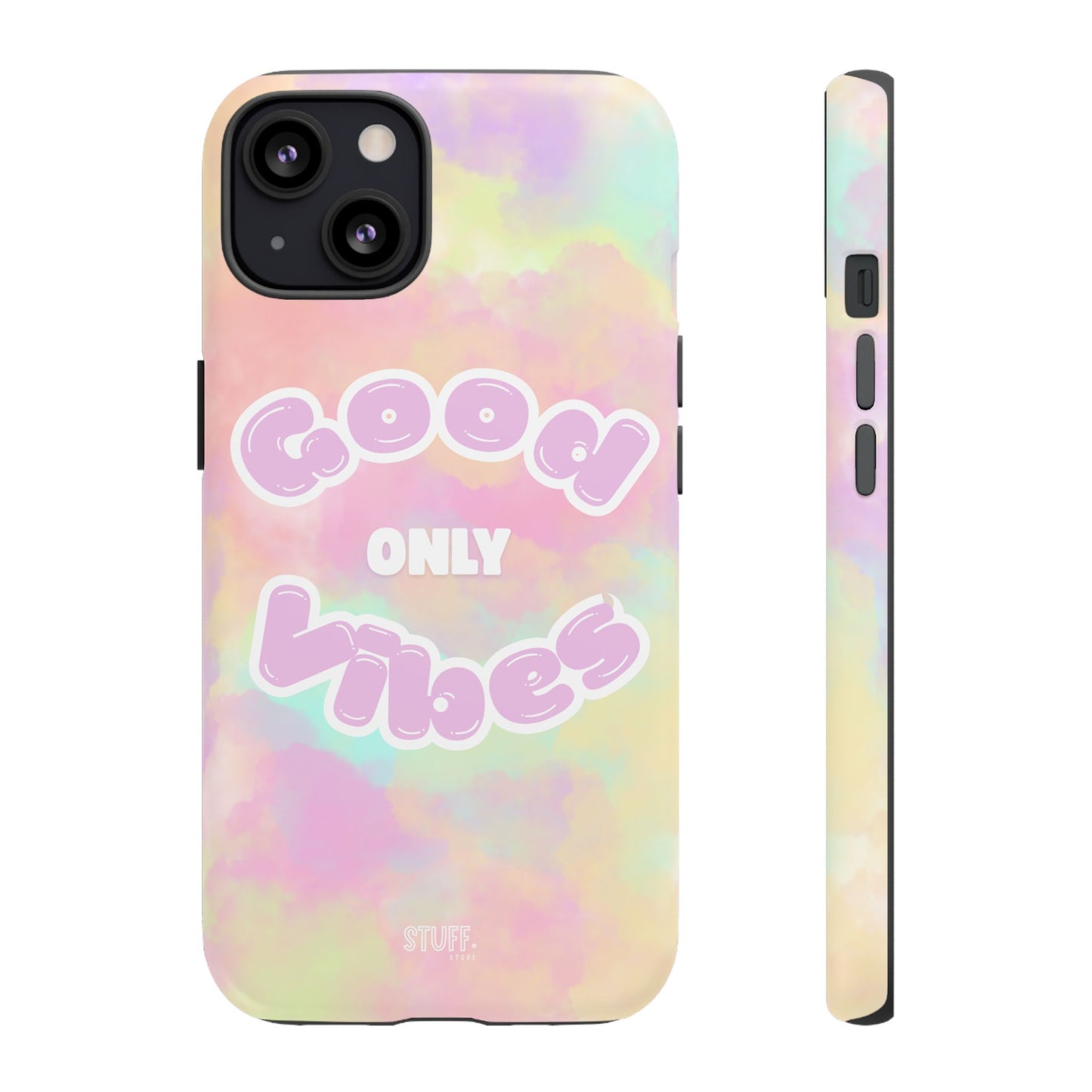 Good Vibes Only Case | Coque résistante double protection avec Design Aesthetic