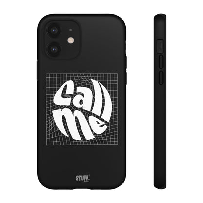 Call Me Case | Coque résistante double protection - Noir Effet Mat