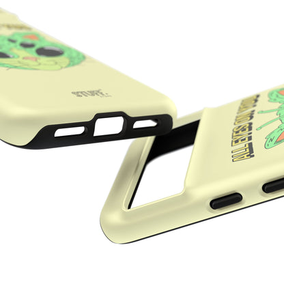 All Eyes on You Case | Coque résistante double protection avec Design Alien drôle