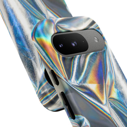Metallic Case | Coque résistante double protection anti-choc - Effet Métallique