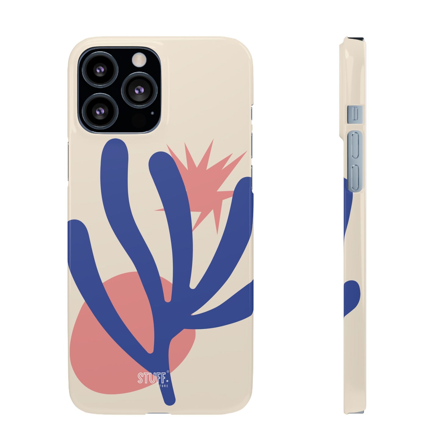 Botanica Case | Coque snap légère et résistante avec Design Floral inspiration Matisse