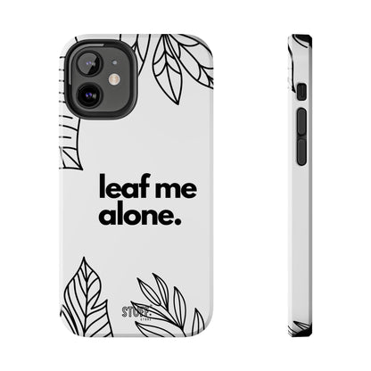 Leaf Me Case | Coque résistante double protection avec design minimaliste