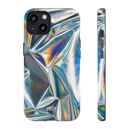 Metallic Case | Coque résistante double protection anti-choc - Effet Métallique