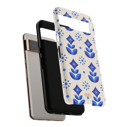 Floral Case | Coque résistante double protection avec Design Fleuri