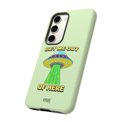 Get Me Out of Here | Coque résistante anti-choc — Vert Menthe